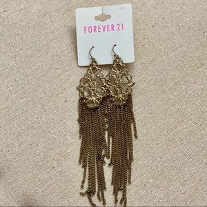 GOLD DANGLE EARRINGS
